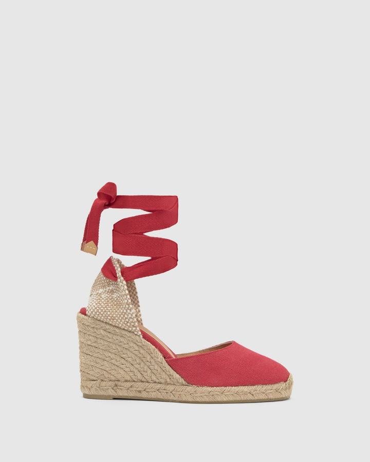 Holly Valley Wedge Pumps – Red