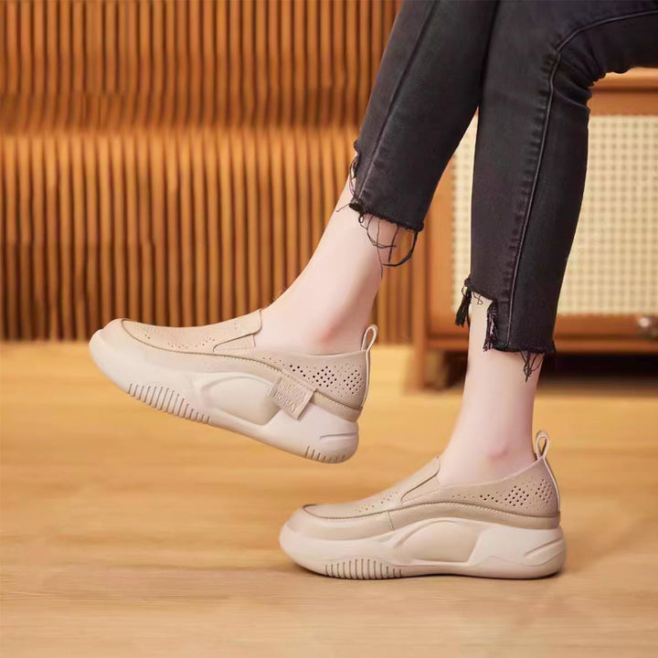 Naomi Bluff Slip-On Sneakers by Steppina