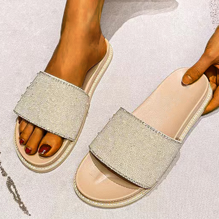 Lila Creek Slide Sandals by Steppina