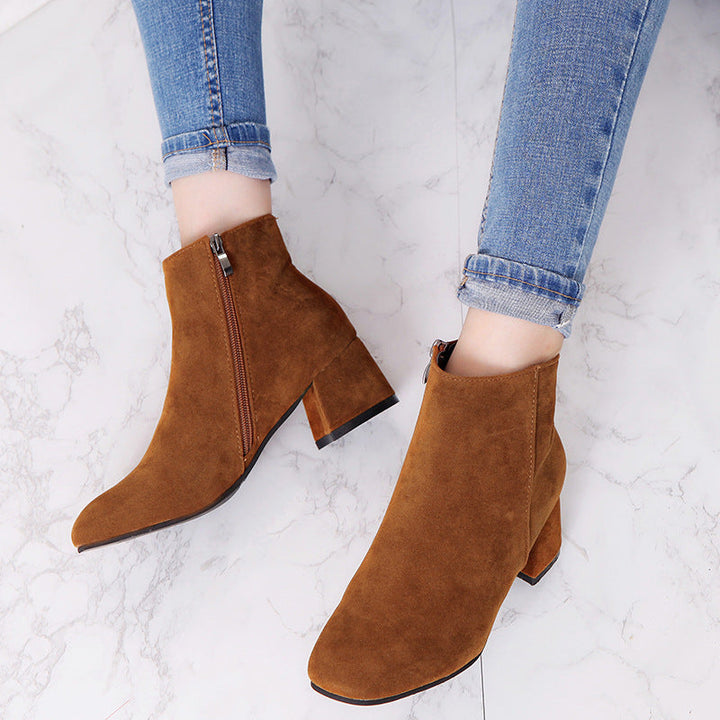 Lara Creek Heeled Boots by Steppina