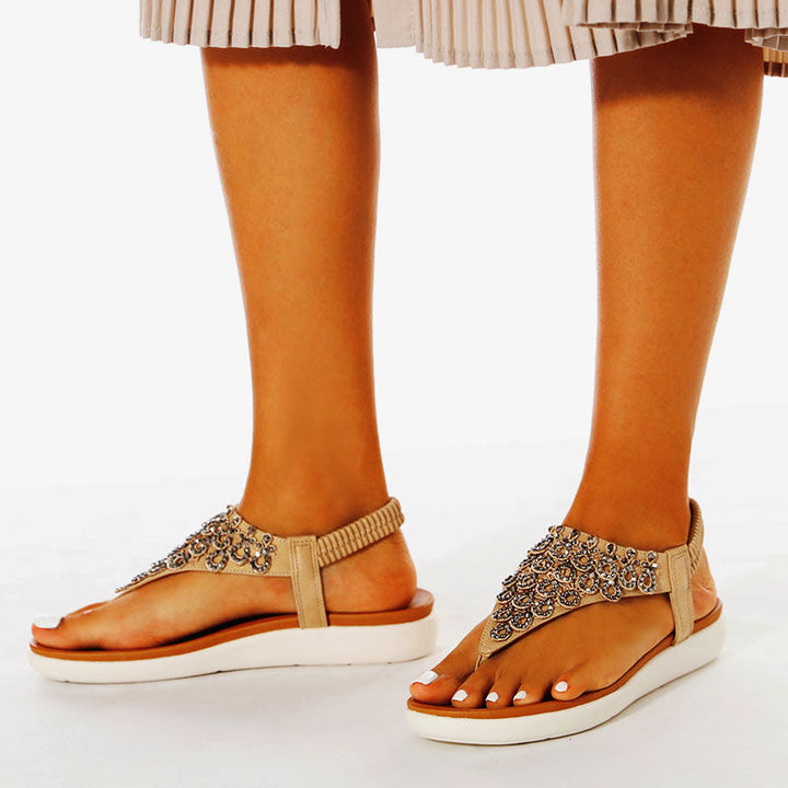 Willa Terrace Buckle Sandals by Steppina
