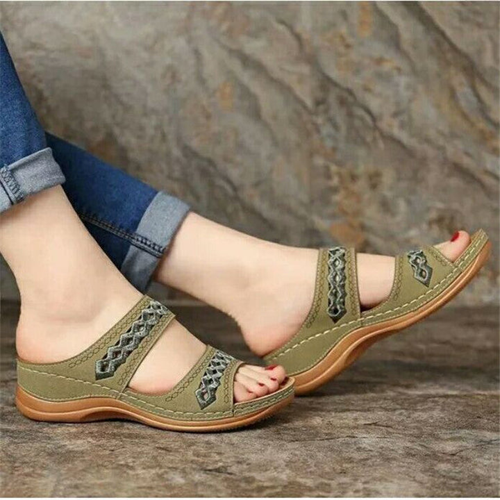 Isla Carmel Platform Sandals by Steppina