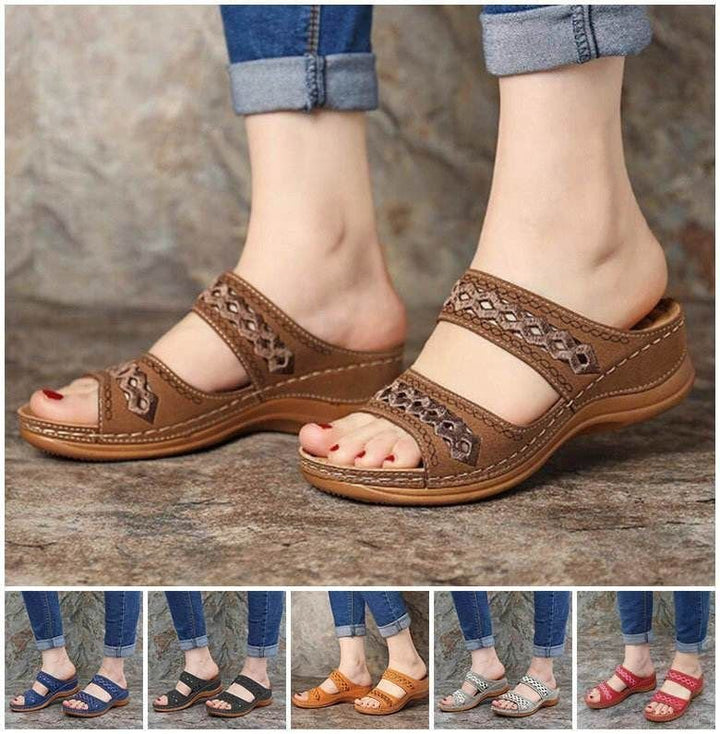 Clara Creek Embellished Sandals by Steppina