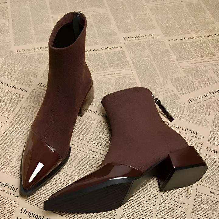 Riley Glen Ankle Boots – Brown