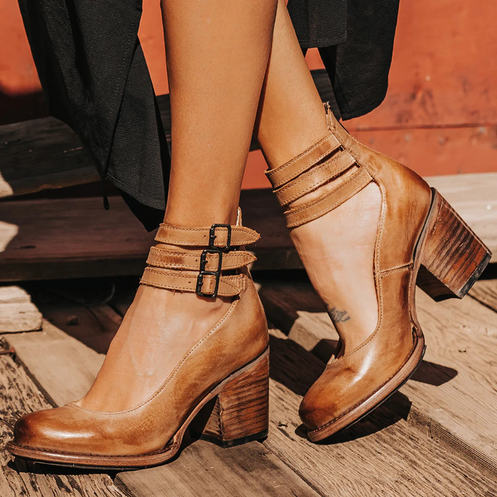 Jocelyn Valley Ankle Boots – Brown