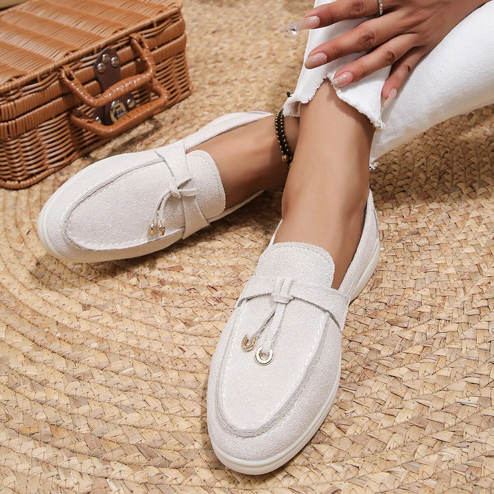 Jocelyn Bay Loafers – White