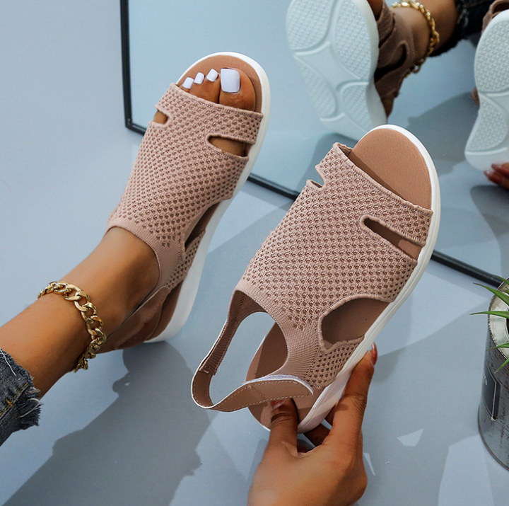 Faye Bluff Casual Sandals by Steppina