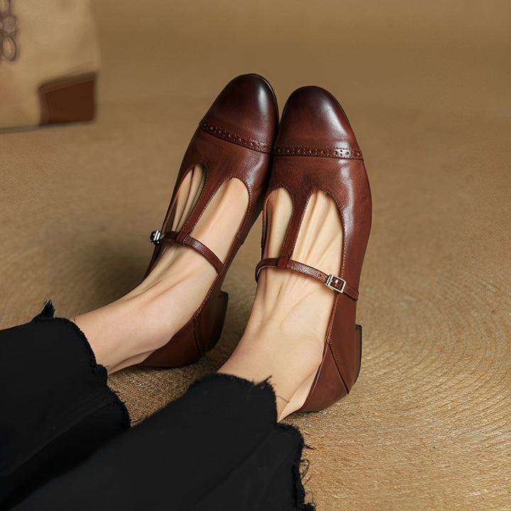 Shelby Bay Ballet Flats – Brown