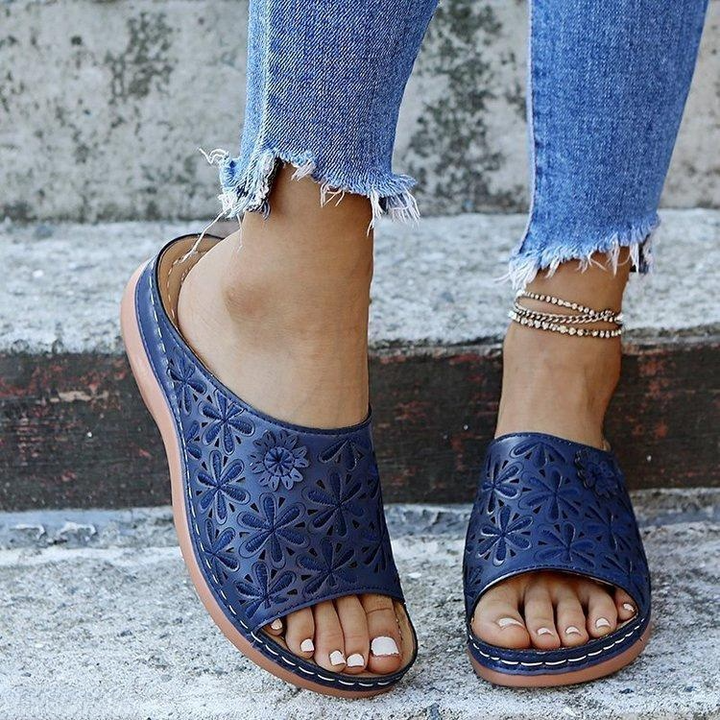 Arielle Carmel Embellished Sandals by Steppina