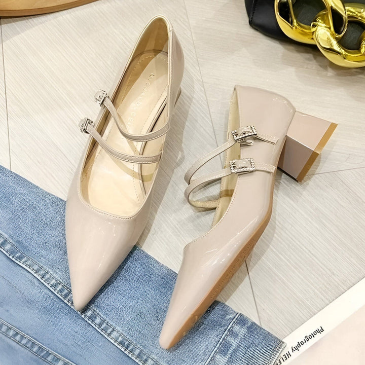 Pearl Pine Elegant Pumps by Steppina