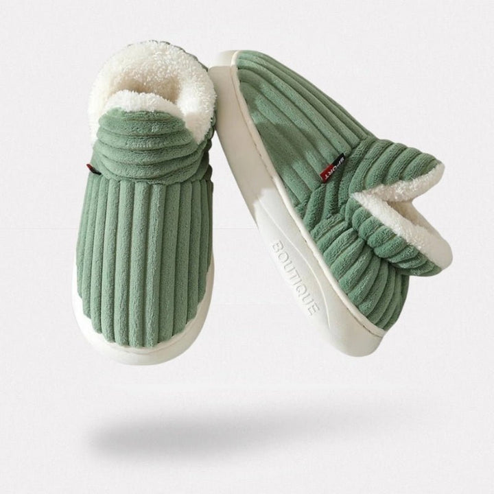Remi Spruce Indoor Slippers – Green