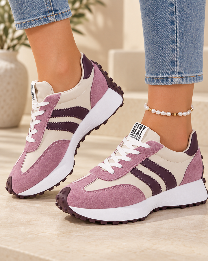 Emery Orchard Platform Sneakers – Purple