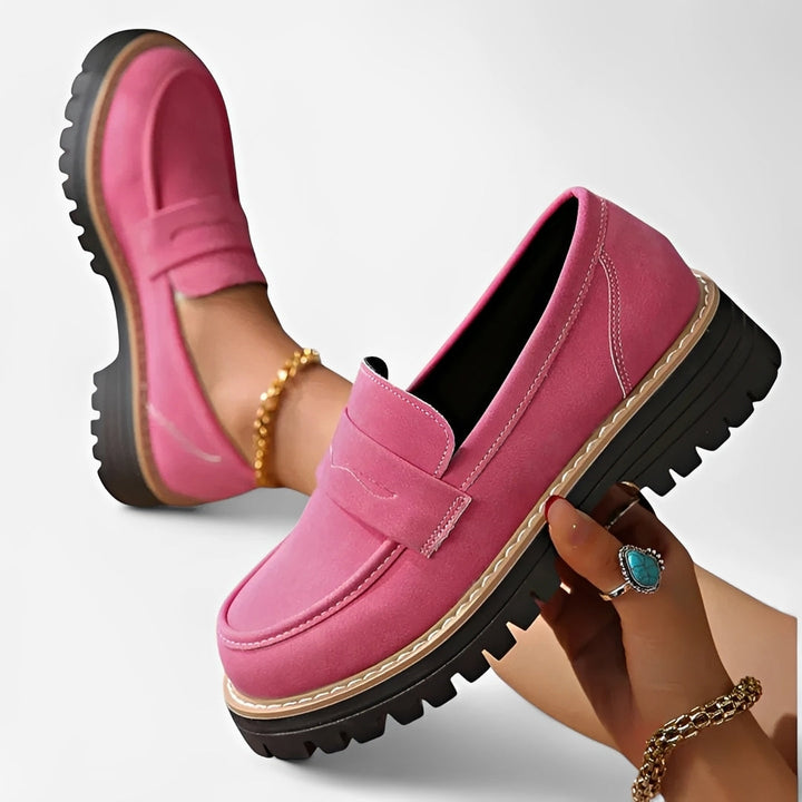 Harper Glen Loafers – Pink