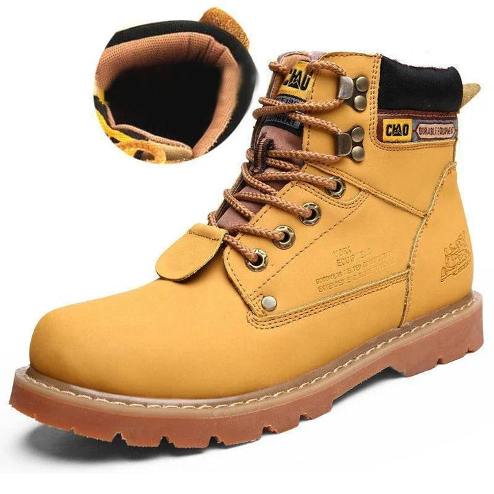 Elodie Spruce Winter Boots – Yellow