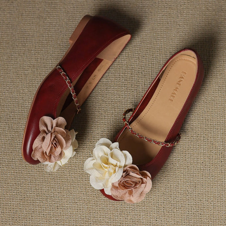 Talia Bluff Casual Flats by Steppina