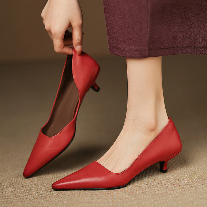 Eva Pine Elegant Pumps by Steppina