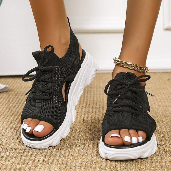 Mia Creek Platform Sandals by Steppina