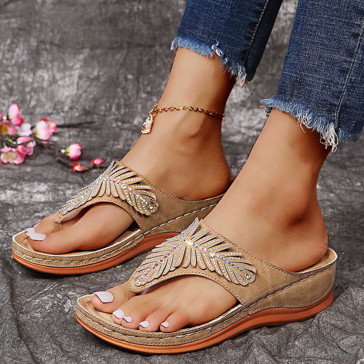 Lila Vista Thong Sandals by Steppina