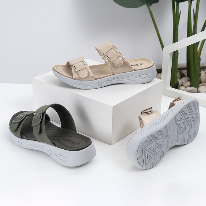 Estelle Terrace Wedge Sandals by Steppina