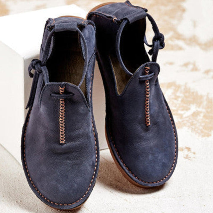 Hayden Bay Ankle Boots – Blue