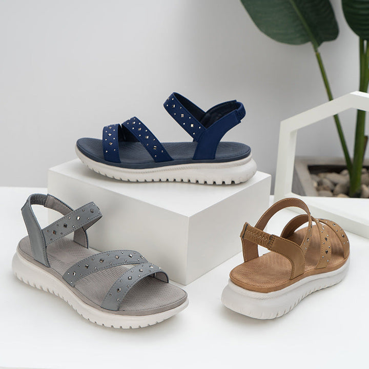Molly Carmel Embellished Sandals by Steppina