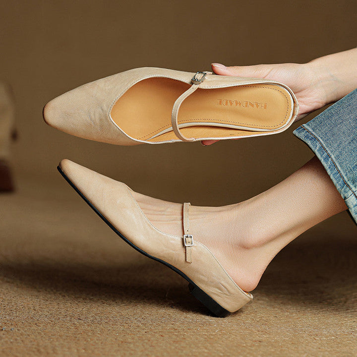 Gigi Terrace Flat Mules by Steppina