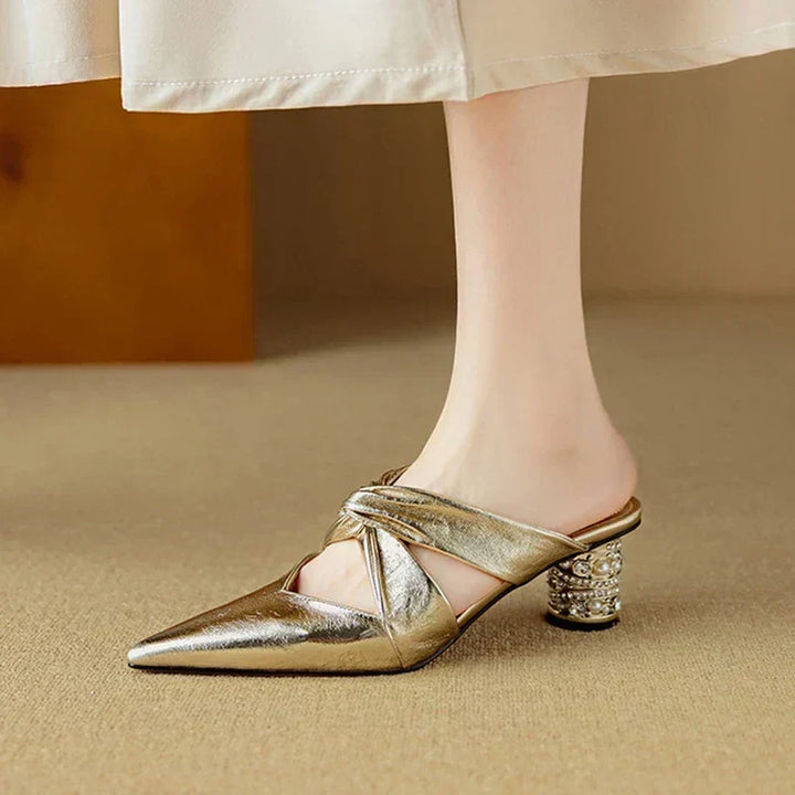 Arielle Pine Elegant Pumps by Steppina