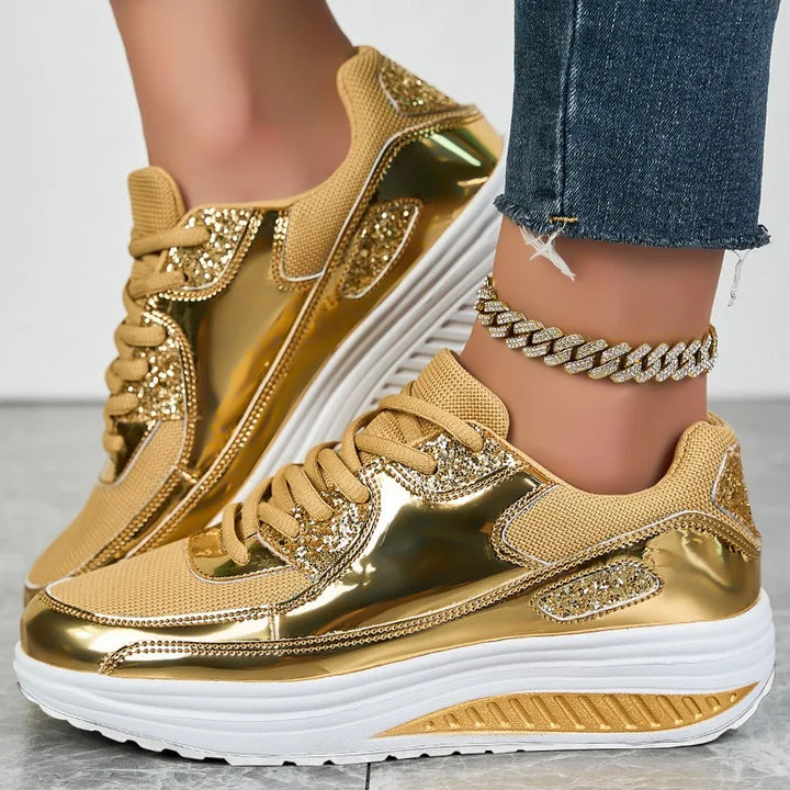 Evie Creek Mesh Sneakers by Steppina