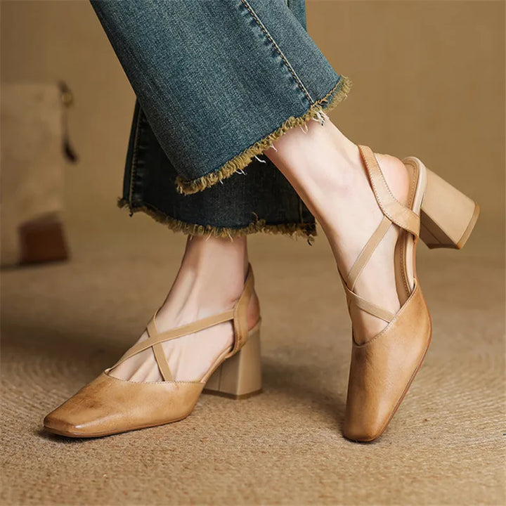 Nola Pine Elegant Pumps by Steppina