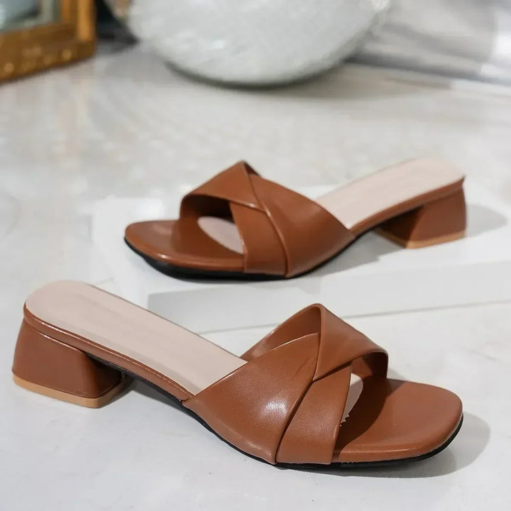Estelle Bluff Casual Sandals by Steppina