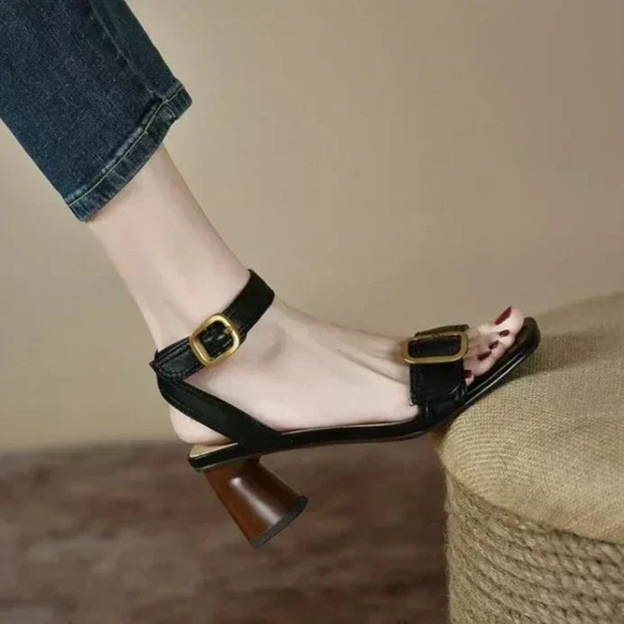 Ruby Creek Block-Heel Pumps by Steppina