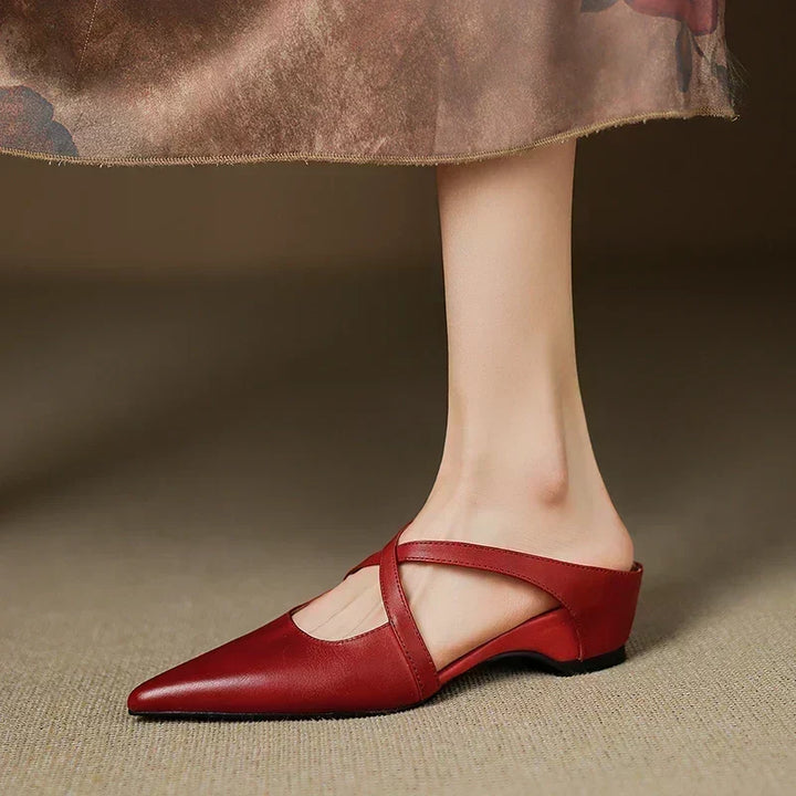 Eden Terrace Heeled Mules by Steppina