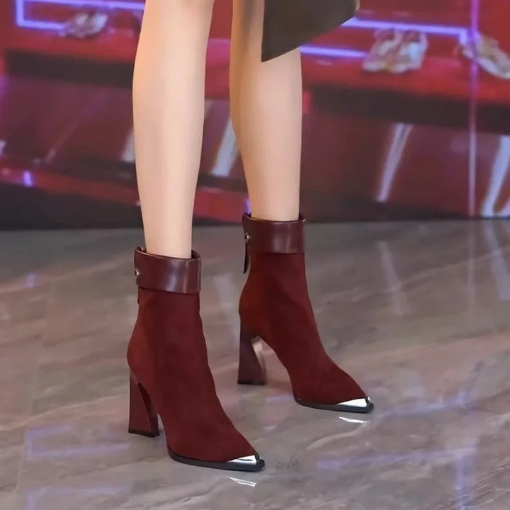 Josie Terrace Heeled Ankle Boots by Steppina