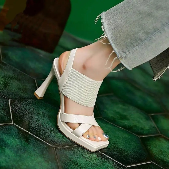 Della Vista Heeled Sandals by Steppina