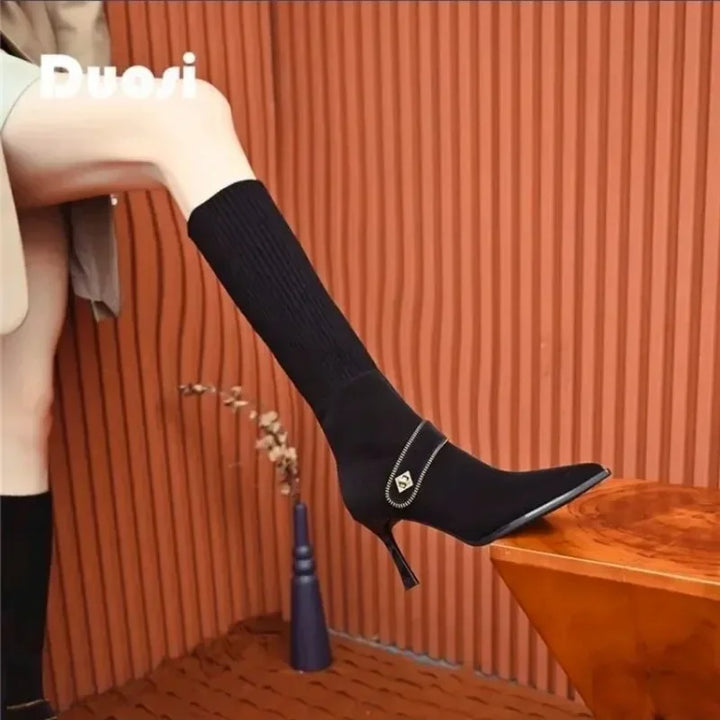 Elise Carmel Stiletto Boots by Steppina