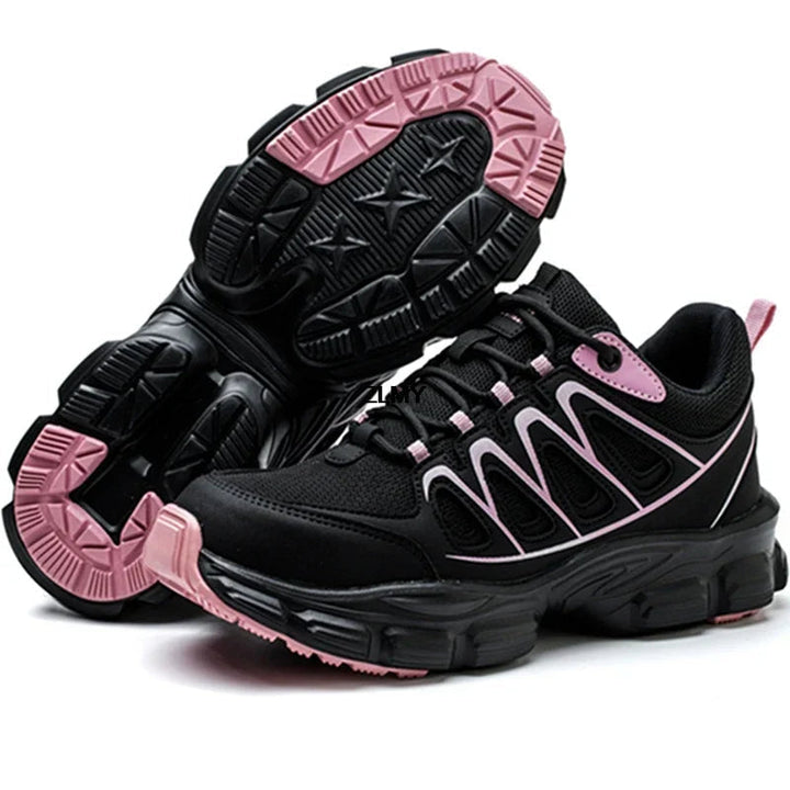 Everly Bay Platform Sneakers – Black
