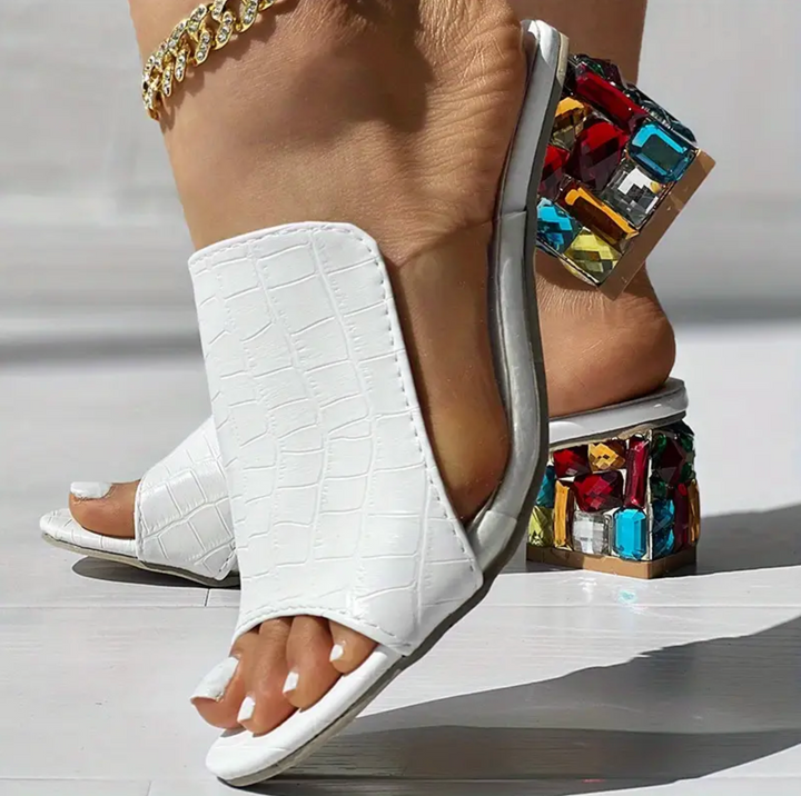 Thea Pine Thong Sandals by Steppina