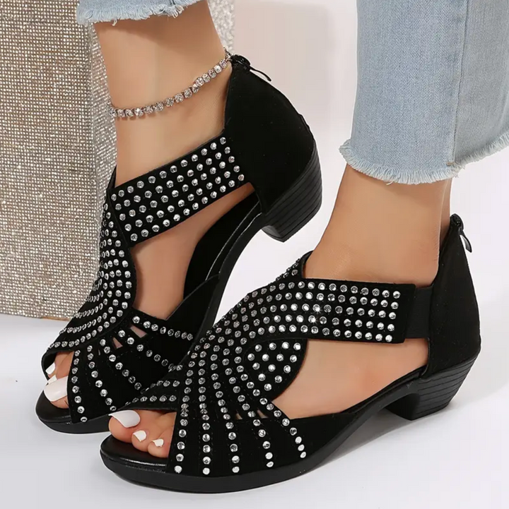Bronte Vista Heeled Sandals by Steppina