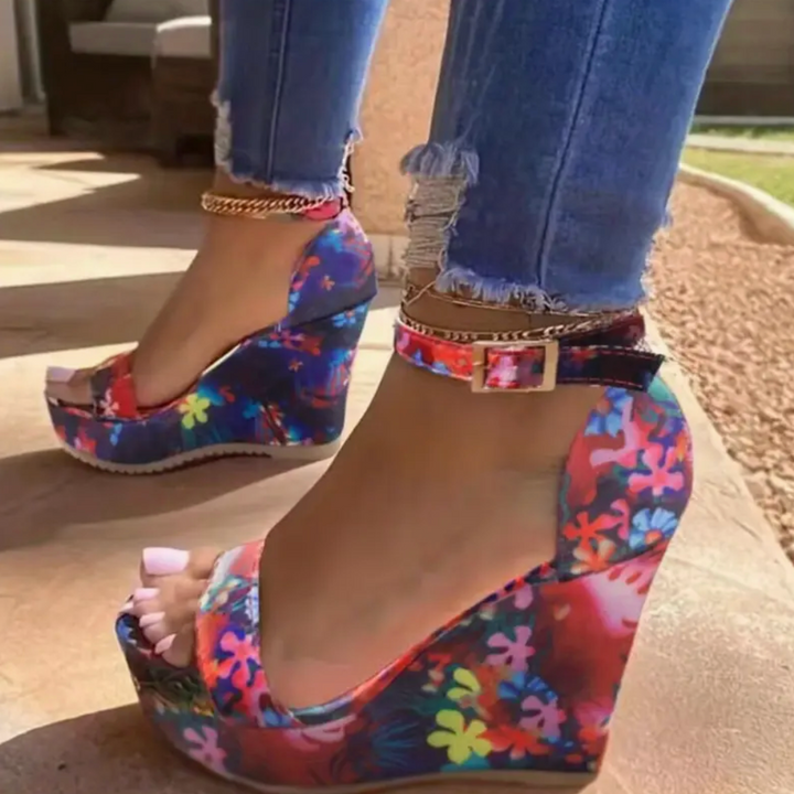 Briar Bluff Wedge Sandals by Steppina
