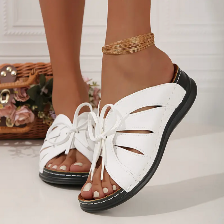 Faye Carmel Wedge Sandals by Steppina
