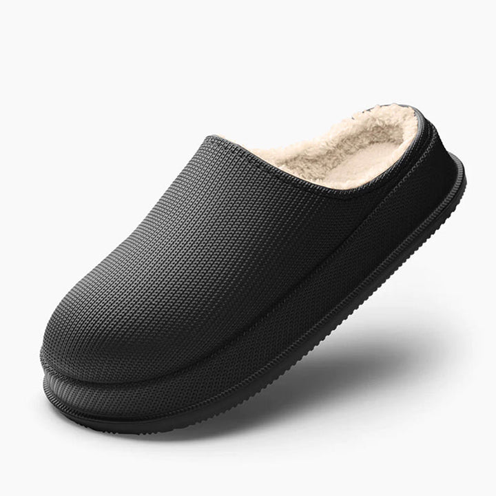 Sloane Valley Indoor Slippers – Black