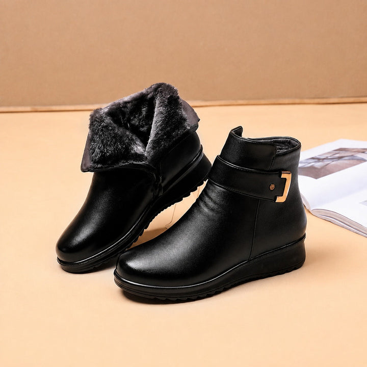 Reagan Bay Ankle Boots – Black