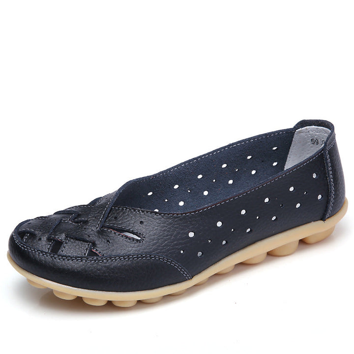 Dahlia Bay Ballet Flats – Black