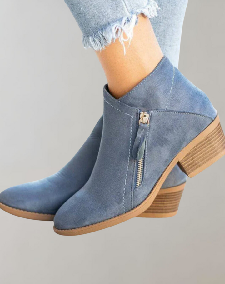 Payton Ridge Ankle Boots – Blue
