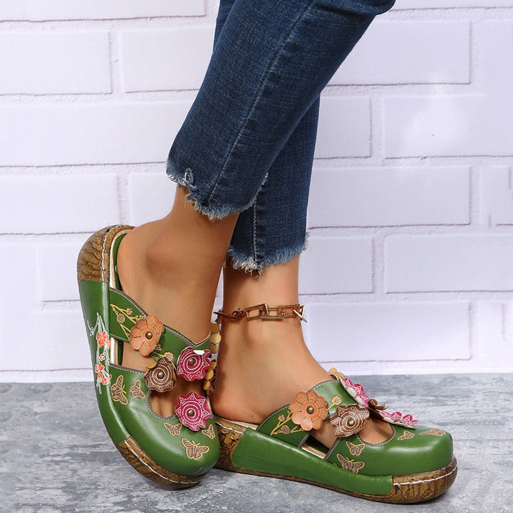 Hallie Creek Wedge Sandals by Steppina
