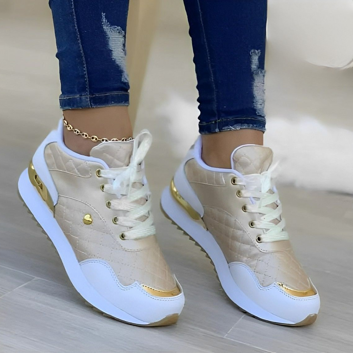 Jocelyn Orchard Everyday Sneakers – Apricot