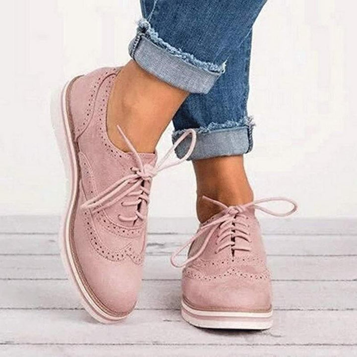 Kennedy Orchard Derby Shoes – Pink