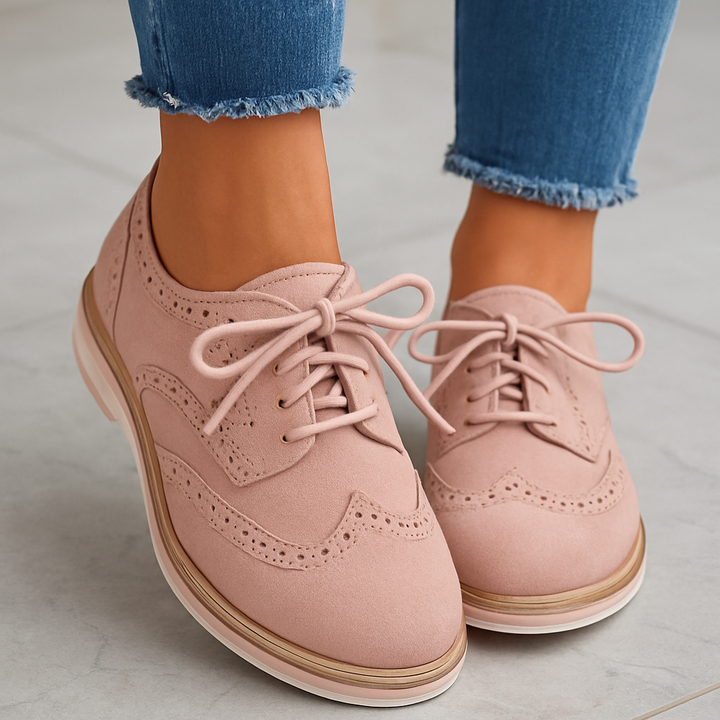 Kendall Orchard Oxford Shoes – Pink
