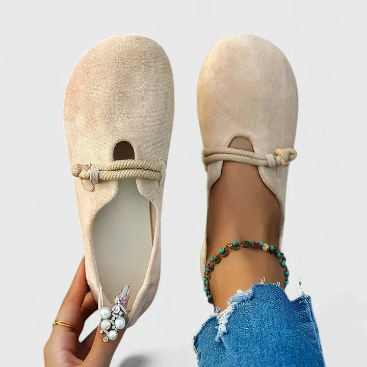Harlow Valley Loafers – Beige