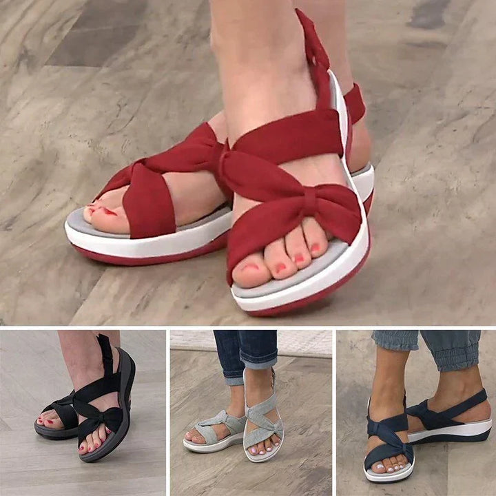 Elara Pine Casual Sandals by Steppina